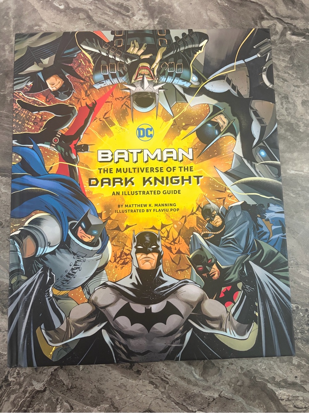 DC Batman: The‎ Multiverse of the Dark Knight – Colorful Illustrated Cover
